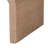 bali & pari Eviana Japandi Natural Jute Waterfall Coffee Table