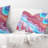 Abstract Marbled Background - Abstract Printed Pillow