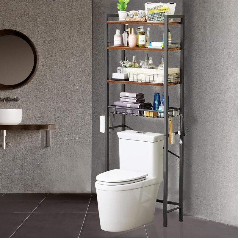Freestanding Over The Toilet Storage