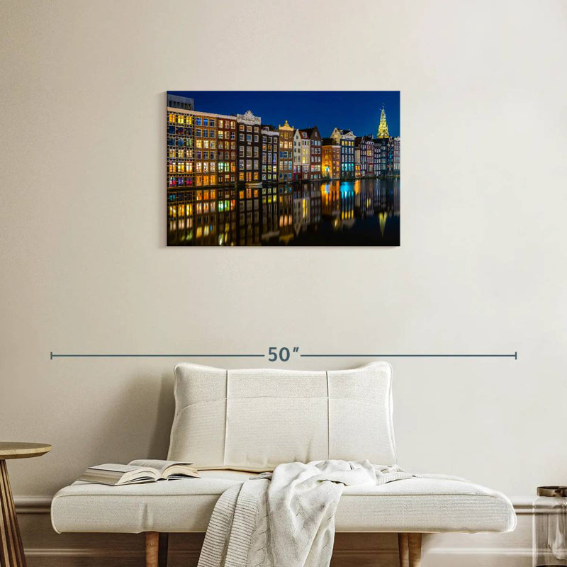 Sireci Amsterdam Reflections, 20" H x 30" W