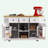 Large Kitchen Island with Drop Leaf-754983094