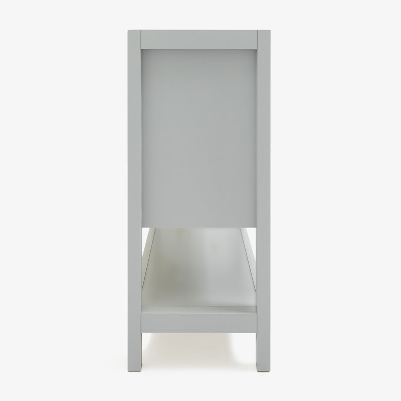 Bayhill 48'' W Single Bathroom Vanity Base, Gray