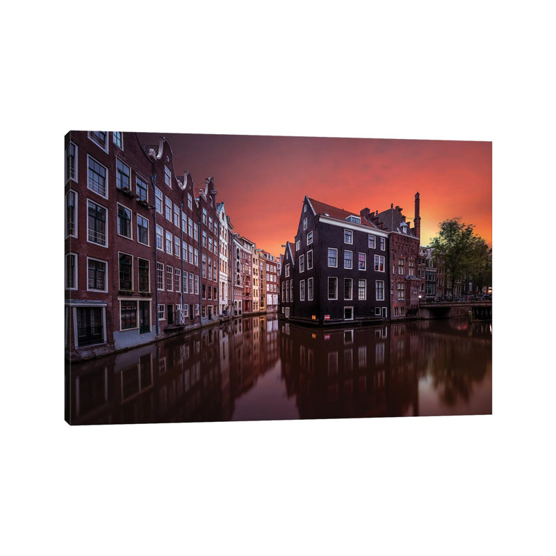 Amsterdam Dawn - Wrapped Canvas Print