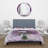 Purple Hyacinth Bouquet - Traditional Duvet Cover Set - Microfiber Polyester-66390996