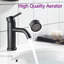 Robinet de lavabo simple avec drain