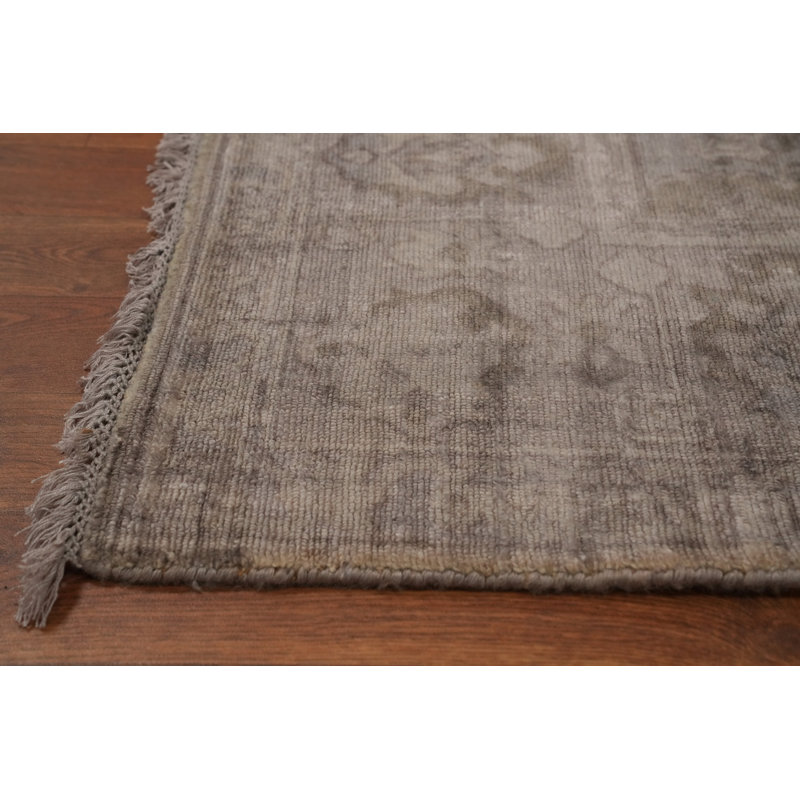 Handmade Transitional Oushak Area Rug 6x8