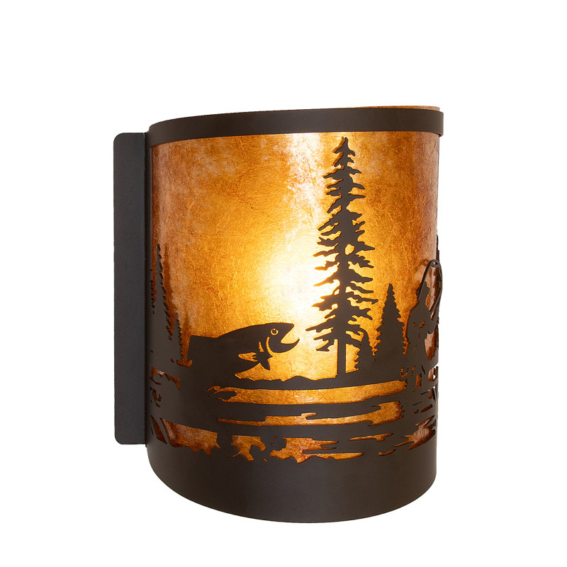 1 - Light Flush Mounted Sconce