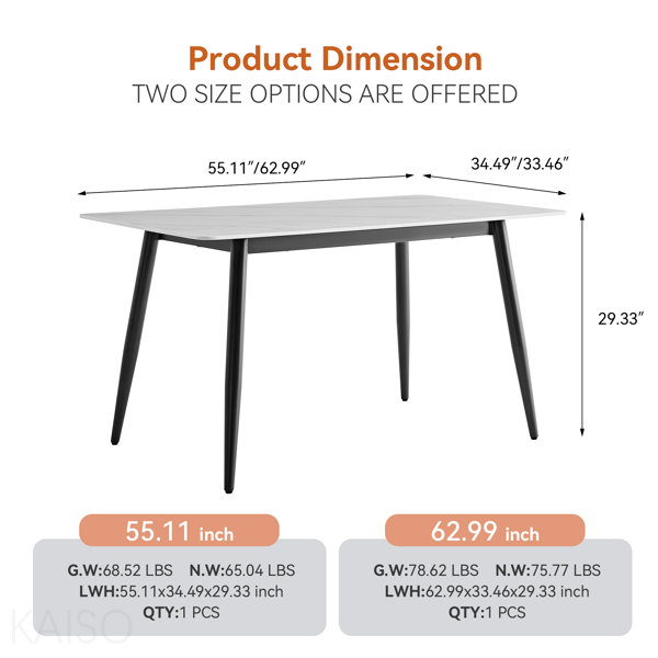 Dimensions du produit