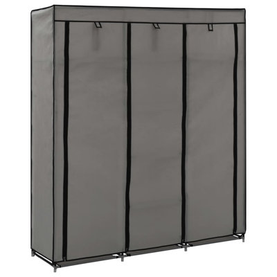3 Door Metal Wardrobe