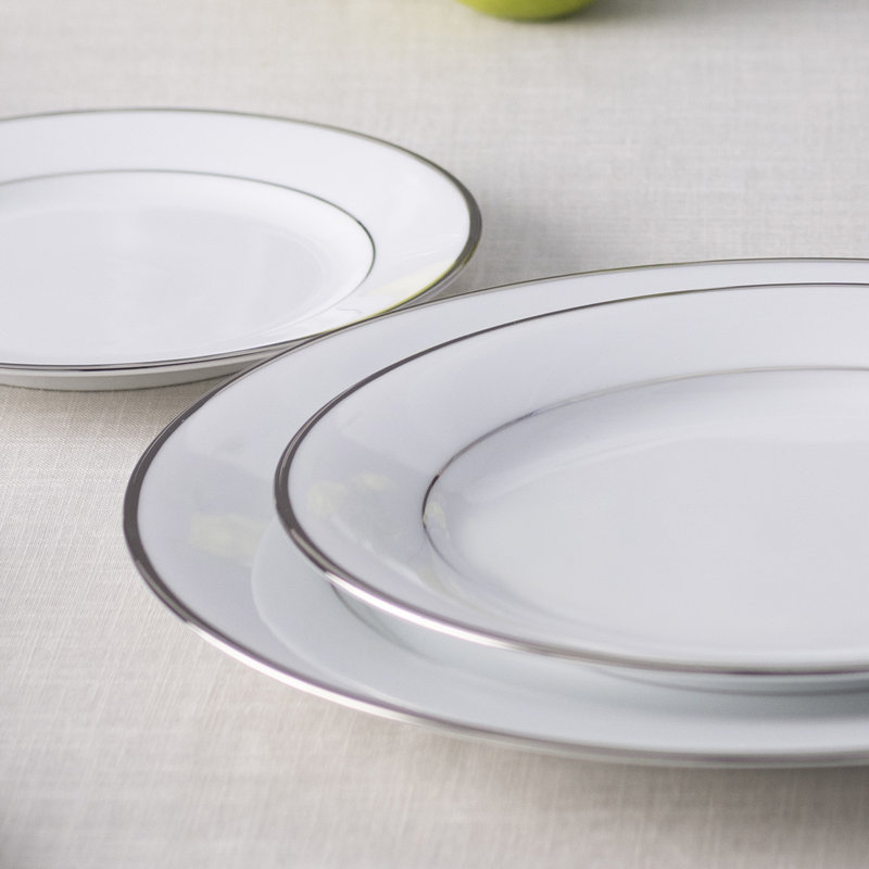 Ensemble de 4 assiettes à salade 8-1 / 4 "Noritake Spectrum