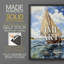 NAUTICAL Series CCCCXXI - Impression encadrée de qualité supérieure - Prêt à être accroché - Aucun clou requis-256000771-256000763