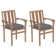 Teak Patio Chair with Cushions
