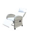 Outdoor Wicker Recliner Chair With Adjustable Backrest And Armrests,All Weather Conversation Chairs , For Courtyard Swimming Pool Balcony