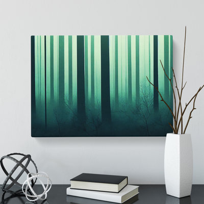 A Sculptured Forest - Wrapped Canvas