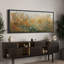 «Orange Green Wildflower», art mural, impression numérique sur toile, art numérique-111653971-111653972