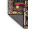 Tapis noir/rouge traditionnel-450308794