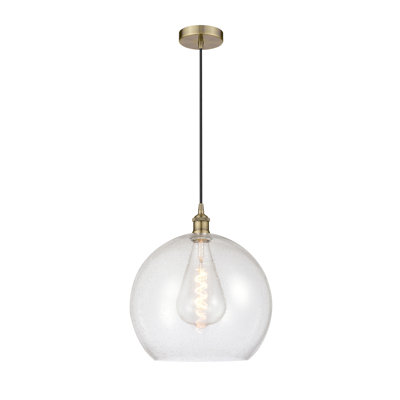 Luminaire sphère suspendu à 1 lumière Ralph