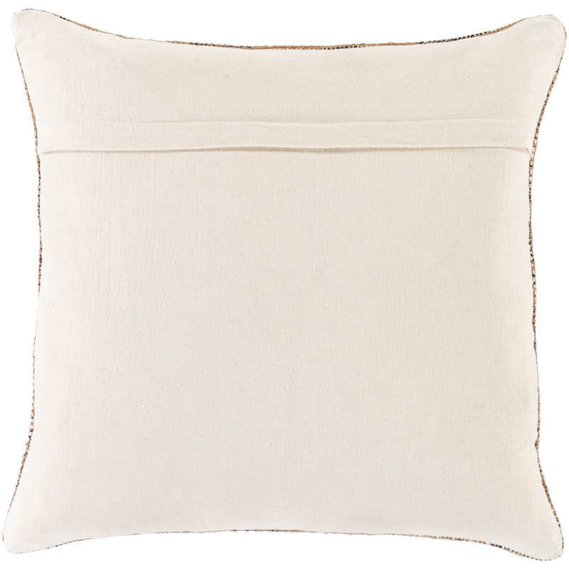  Housse de coussin en coton à motif abstrait 20 po, 20 po x 20 po, Housse de coussin