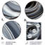 «Gray Spiraling Abstraction», art mural abstrait en spirale en métal-1844752925
