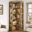 Bibliothèque de coin 71 "avec rangement