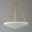 Laroche - Luminaire suspendu simple en laiton vieilli naturel-881141593