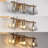 Elisabette 3 - Light 23.6'' W Dimmable Gray Glass Bathroom Vanity Light