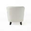 Chaise d'appoint moderne rembourrée de mousse rembourrée Mousse de salon Comfy