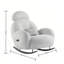 Chaise berçante rembourrée Modern-101342768