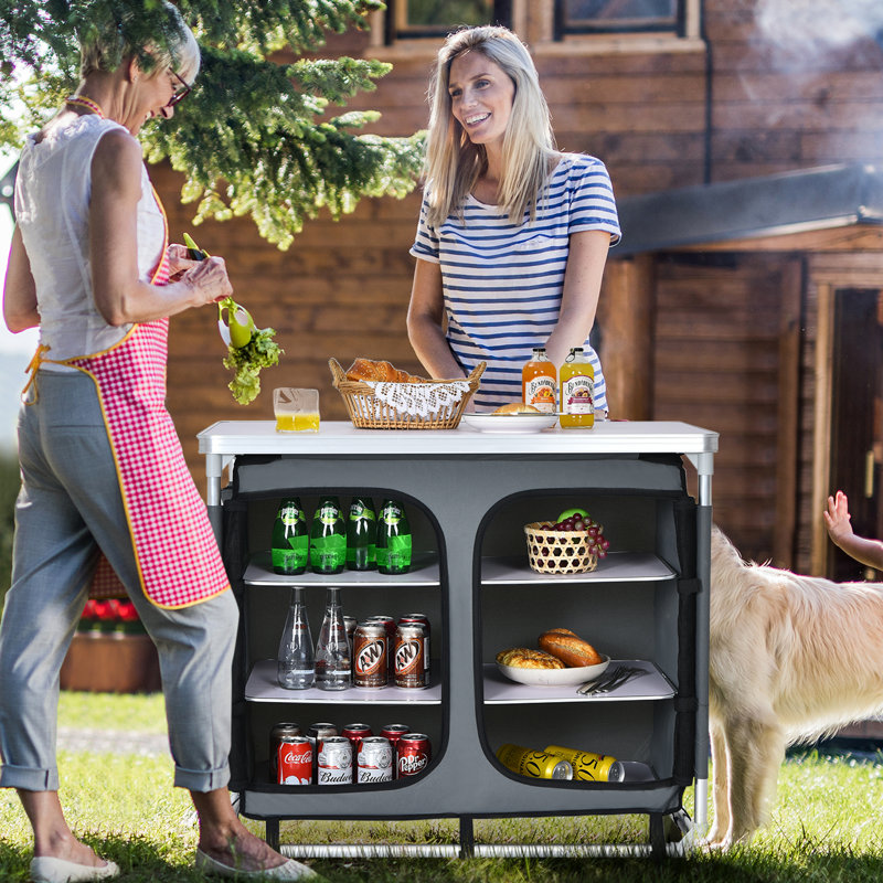 Table de camping en aluminium Azirah