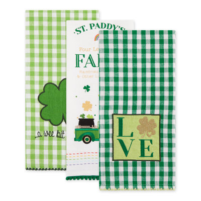 Cotton Stripe Waffle Tea Towel Kitchen Towel