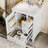 Bathroom Vanity with Ceramic Sink,3 Drawers,Cabinet,and Shelves-2077868160