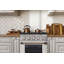 Cuisinière à double carburant autoportante 30 po 4,2 pieds cubes Pro-Style-87133193-87378937