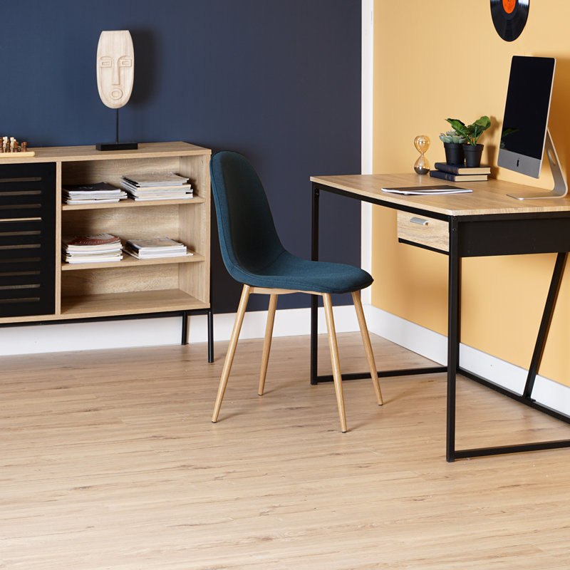Upholstered Dining Chair, Blue