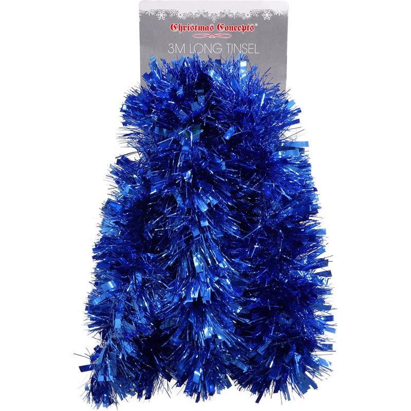 Anjana Polyvinyl Chloride (PVC) 3.93cm Tinsel