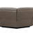 Synthetic Leather Motion Sectional Sofa