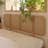 Low Profile Platform Bed With Rustic Style