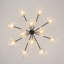 Lustre spoutnik en verre Narges