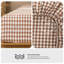 Ensemble de draps 100% coton lavé MooMee-119224426-119224424