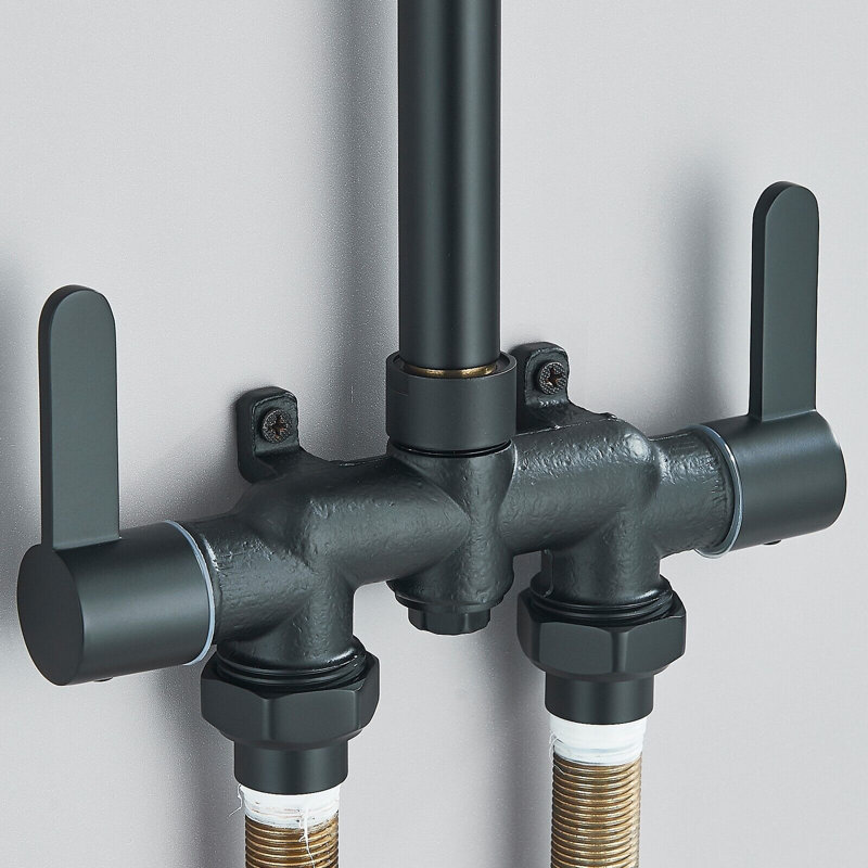 Robinet de douche, Noir