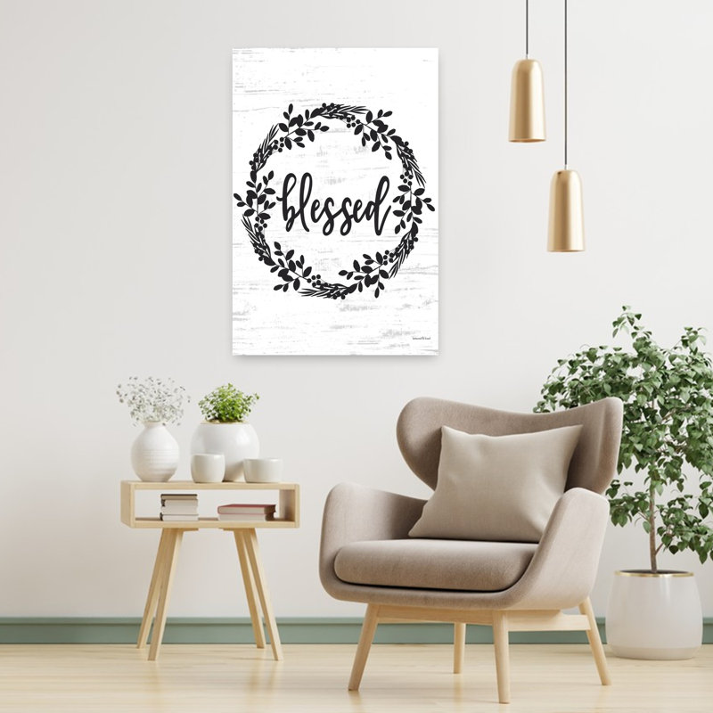Blessed Wreath, art contemporain, H 36 po x l 24 po