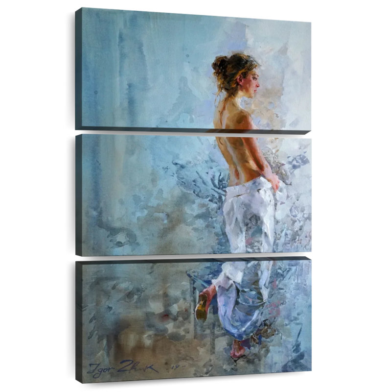 Leisha At The Window, 57" H x 36" W