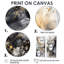Gris délicat et abstrait coups de pinceau II - grand art abstrait en marbre-94978264-94978267-94978259