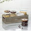 Porte-papier hygiénique en bois rustique, décor de salle de bain de ferme, panier de réservoir de toilette, contenant de rangement décoratif (gris rustique)