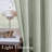Linen Blended Textured Semi-Sheer Grommet Curtains - 37"/52" Widths Semi-Private & Light-Filtering Linen-Style Panels for Bedroom -299404361-299404358
