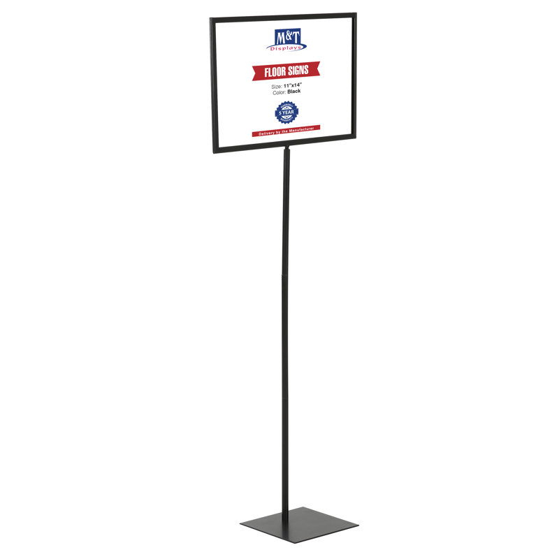 Porte-affiche sur pied 11 x 14 pouces