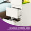 25cm W Bedside Table