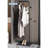66.9 Inch Metal Coat Rack Stand With Marble Base - Sturdy L-shaped Design For Bedroom & Living Room