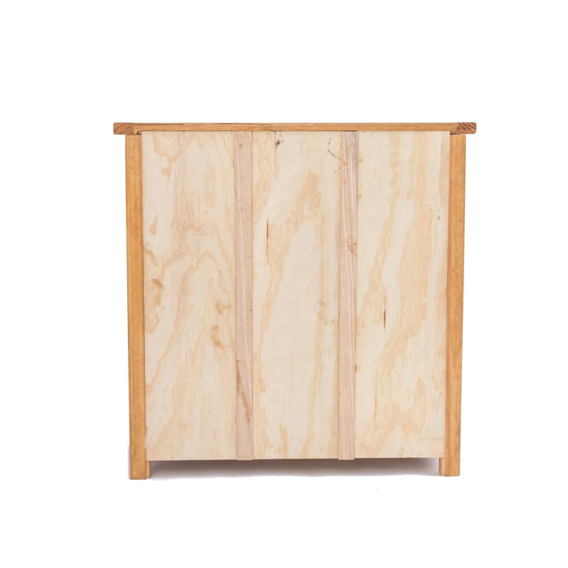 Ancram 90cm H x 90cm W Standard Bookcase, Waxed