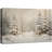 Vintage Winter Snow Forest Landscape Nature Country Winter Christmas Wall Pictures, Giclee Canvas Digital Print Framed Wall Art-121501182-121501183