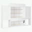 Grand lit escamotable avec bureau, coiffeuse et armoires-554123968